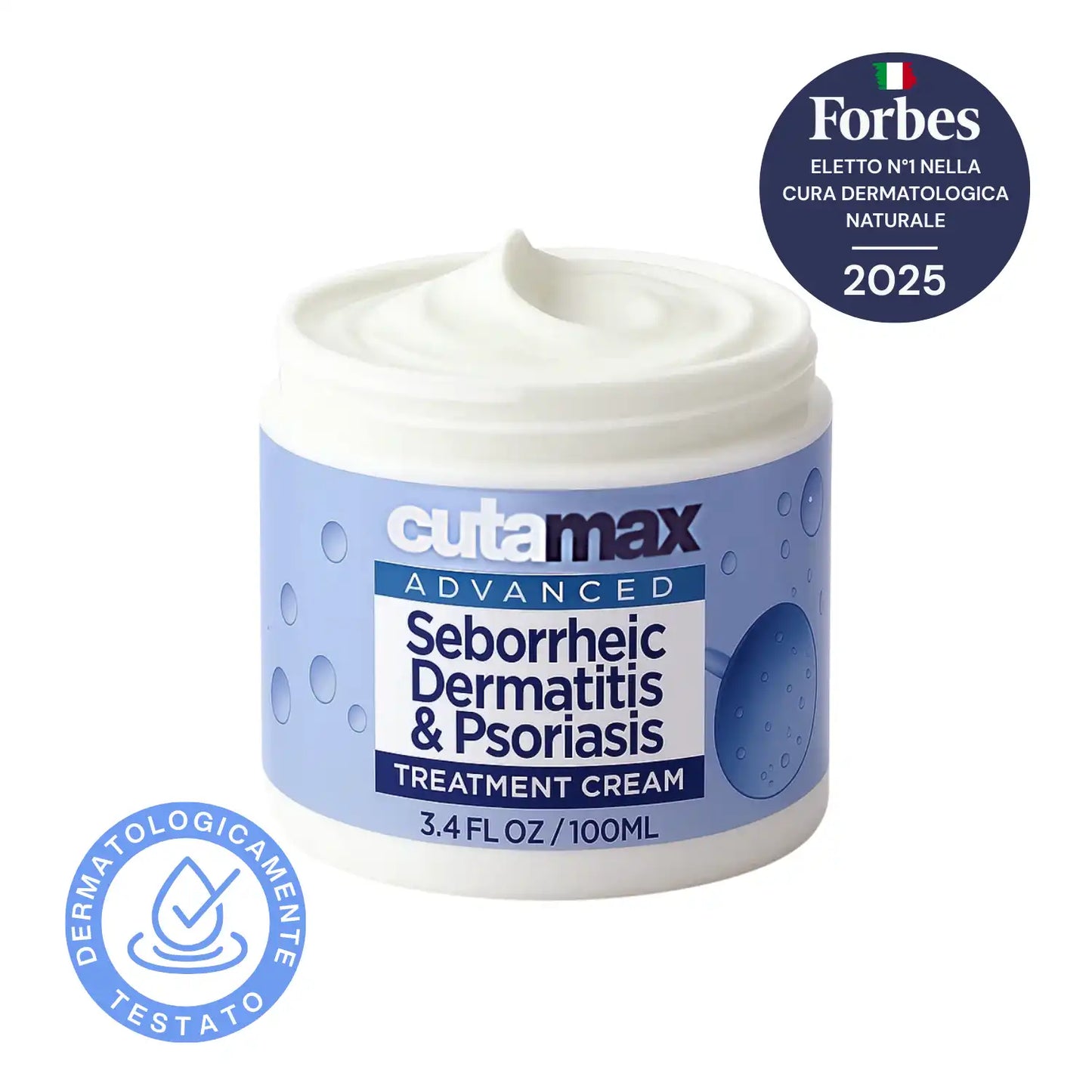Cutamax™ ⎜ Crema lenitiva barba & cuoio capelluto